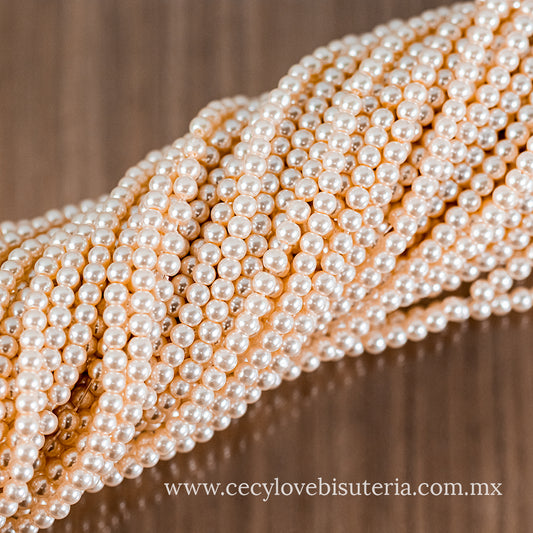 Perla Cristal Beige 4 mm