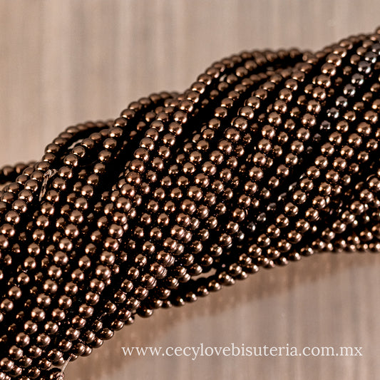 Perla Cristal Café 4 mm