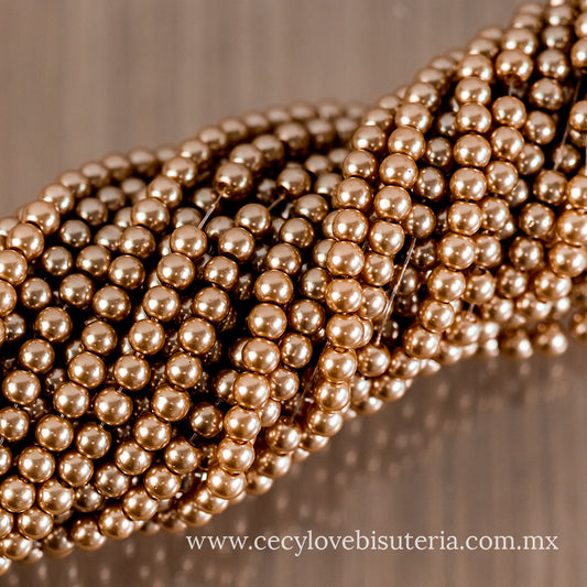 Perla Cristal Arena 6 mm