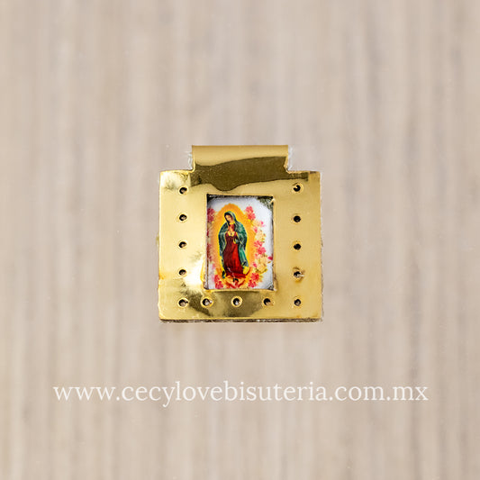 Escapulario Vinil Virgen de Guadalupe