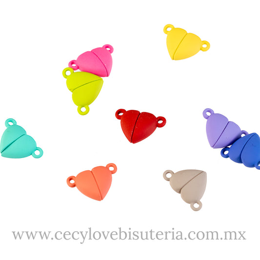 Corazón Imán de Colores