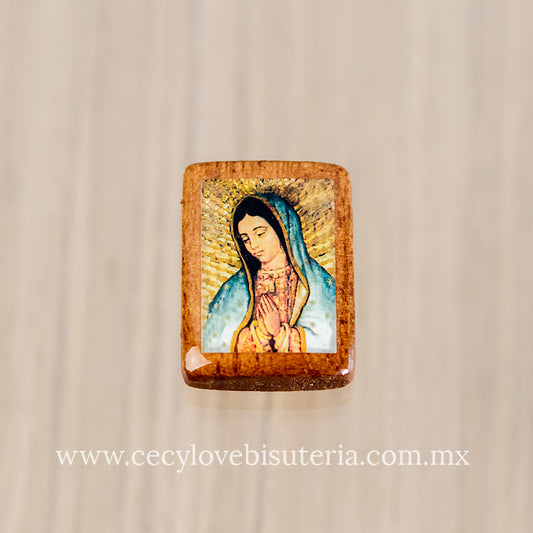 Separador Madera 3 Hilos Virgen de Guadalupe