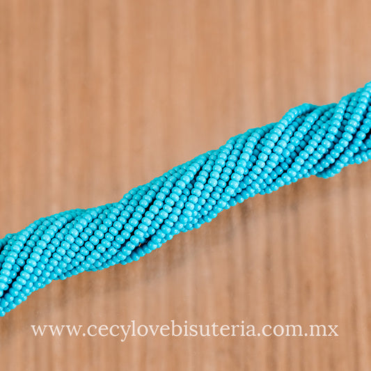 Chaquira Calibrada Turquesa 11/0