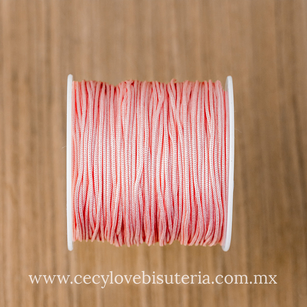 Hilo Chino Rosa Palo 1 mm