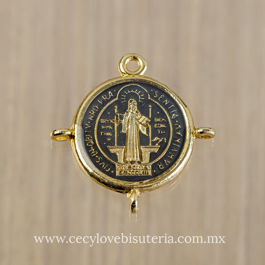 Medalla 4 Asas San Benito Gris
