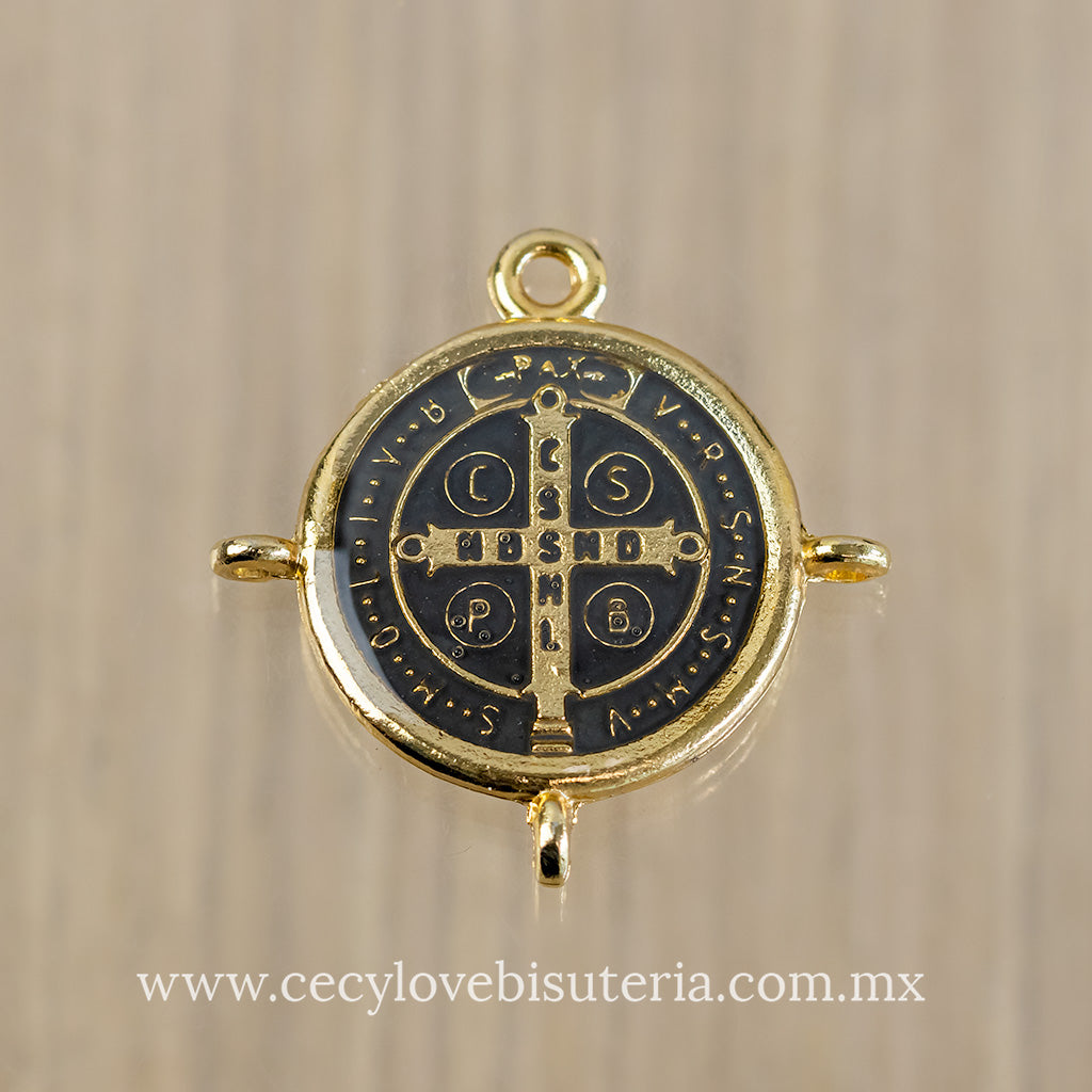 Medalla 4 Asas San Benito Gris