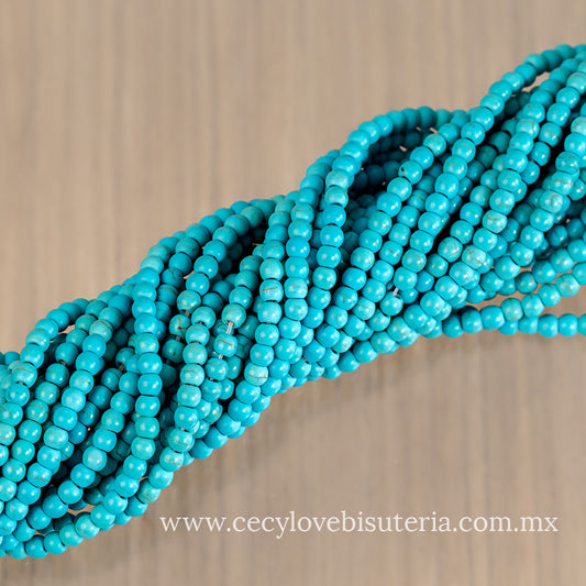 Bola Pasta Turquesa 4 mm