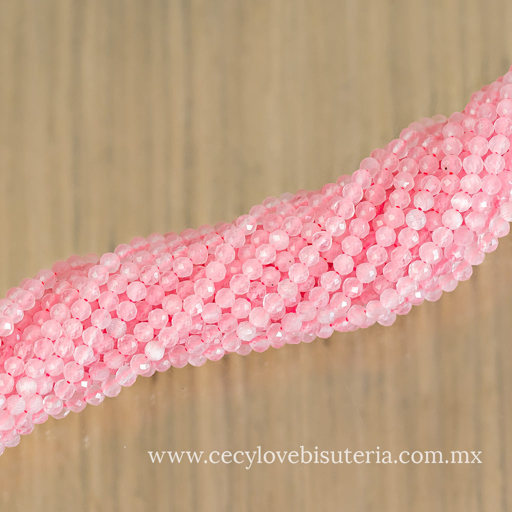 Ojo de Gato Rosa 3 mm
