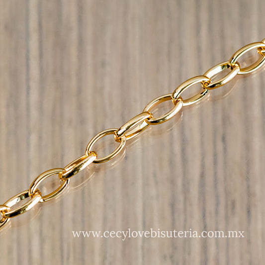 Cadena de Aluminio Eslabón Oval