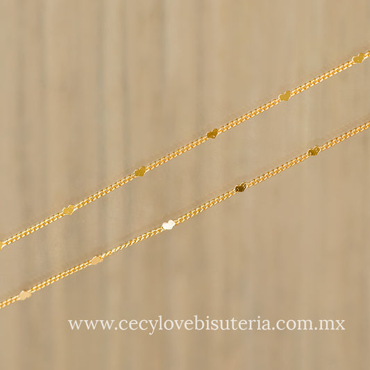 Cadena Armada Corazones Mini