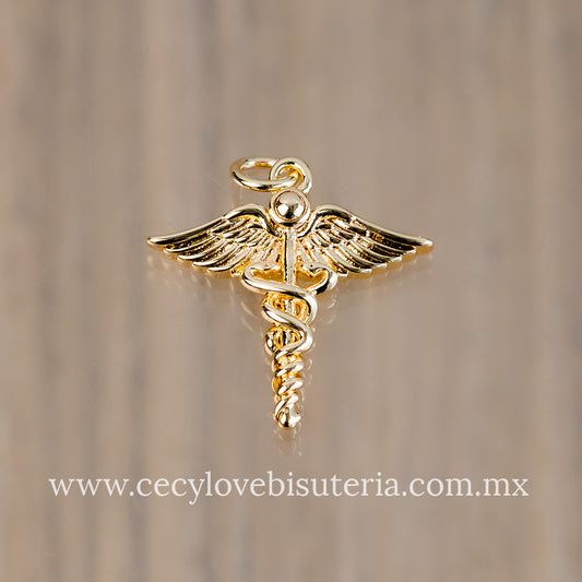 Dije Caduceo Médico