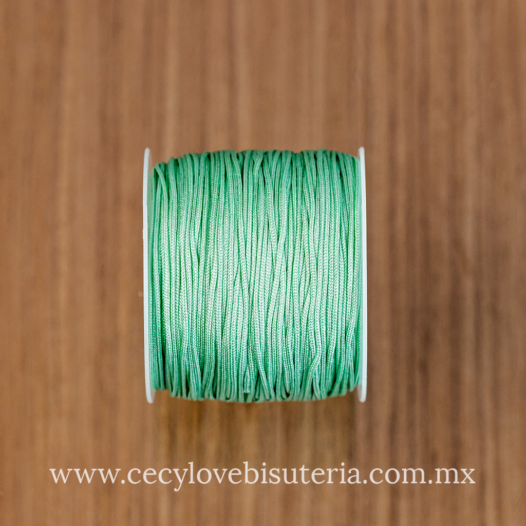 Hilo Chino Verde Menta .8 mm