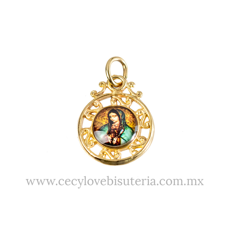 Medallaa Mini San Judas Tadeo / Virgen de Guadalupe