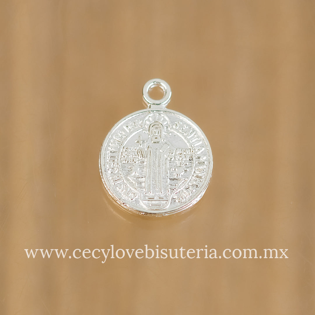 Dije San Benito Mini Plateado