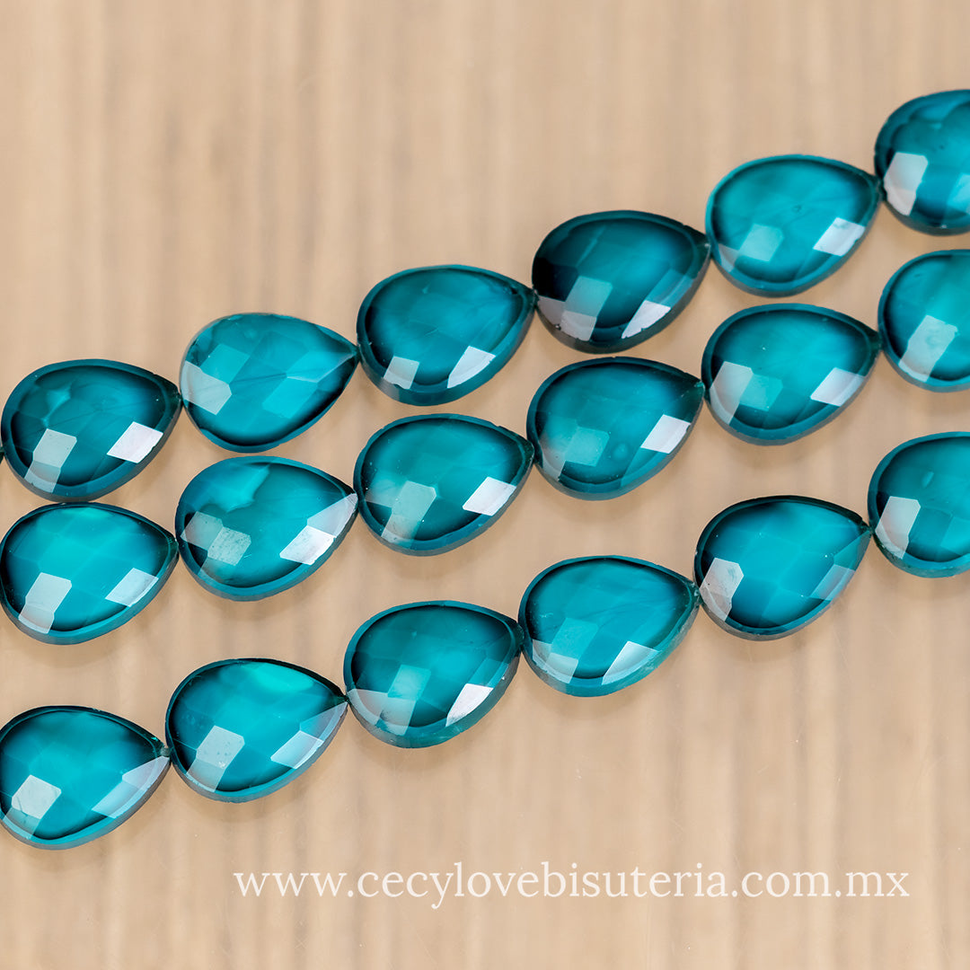 Cristal Gota Esmeralda
