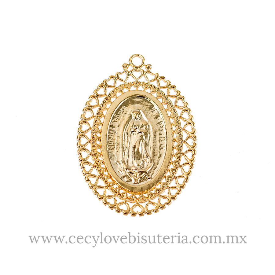 Medalla Virgen de Guadalupe Grande