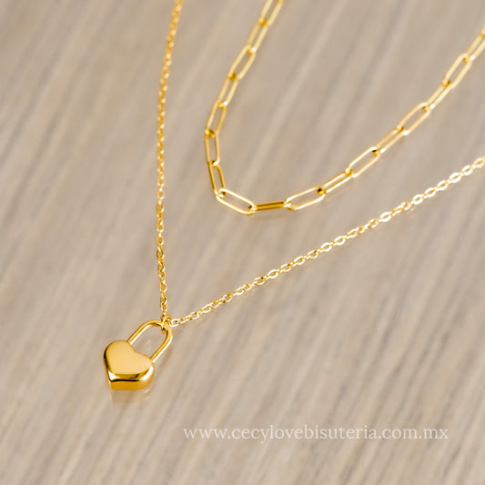 Collar Doble Cadena