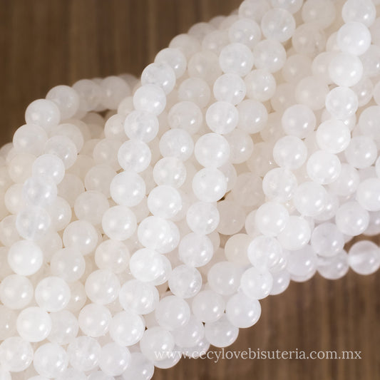 Jade Blanco 8 mm