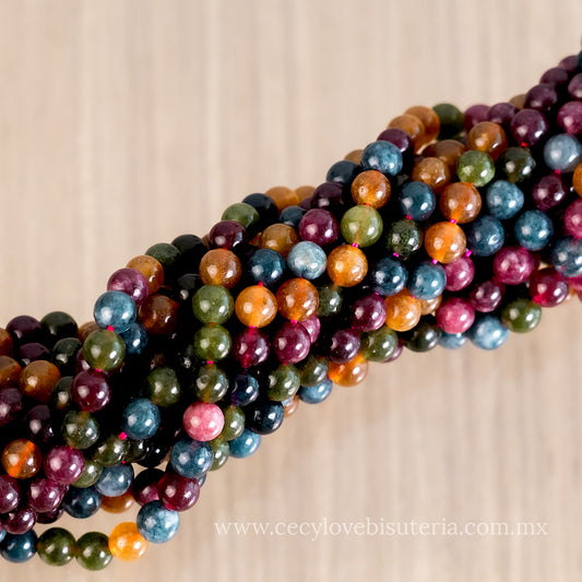 Turmalina Colores 6 mm