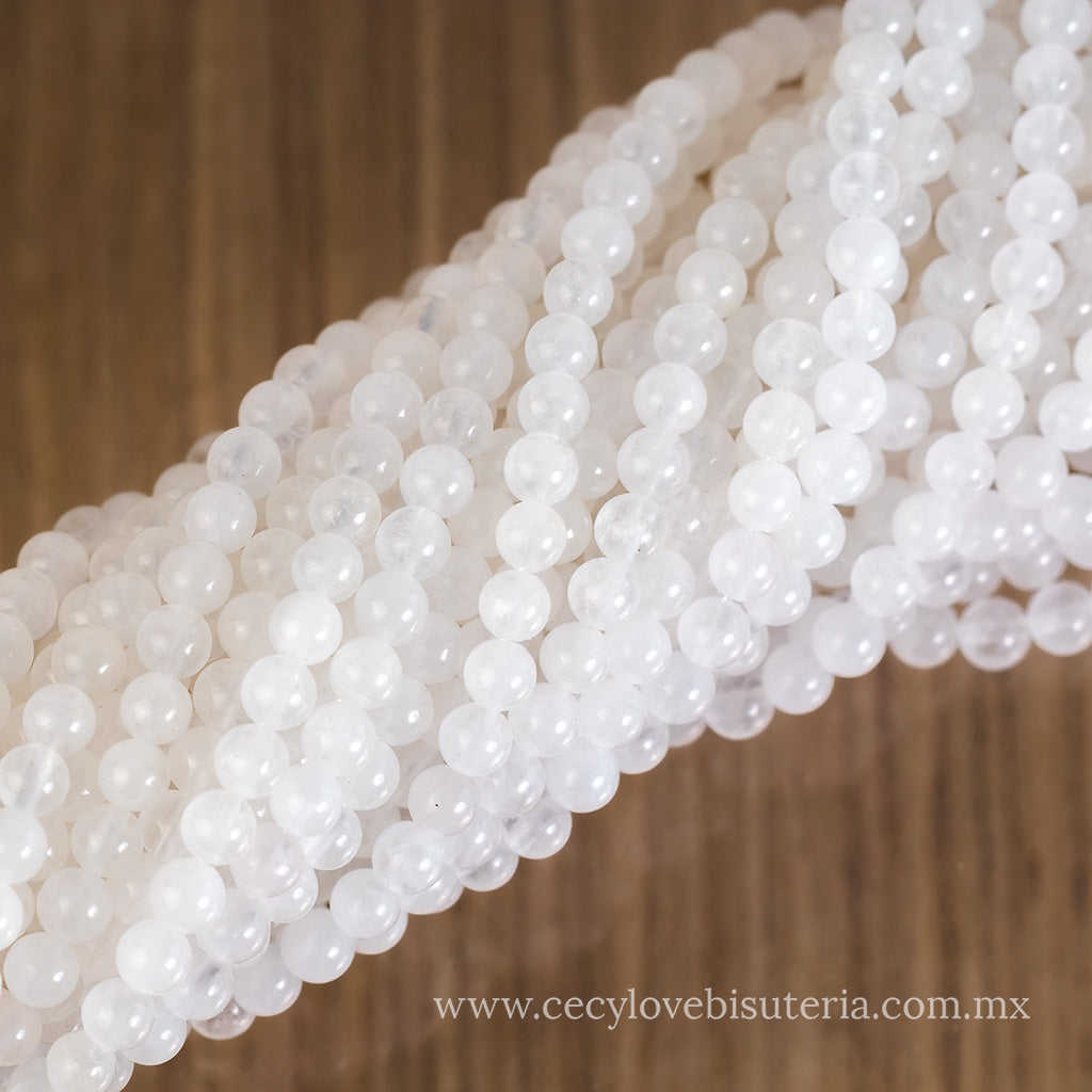 Jade Blanco 6 mm