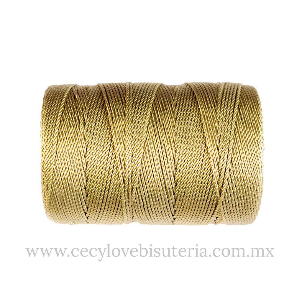 Hilo Nylon Dorado no. 18