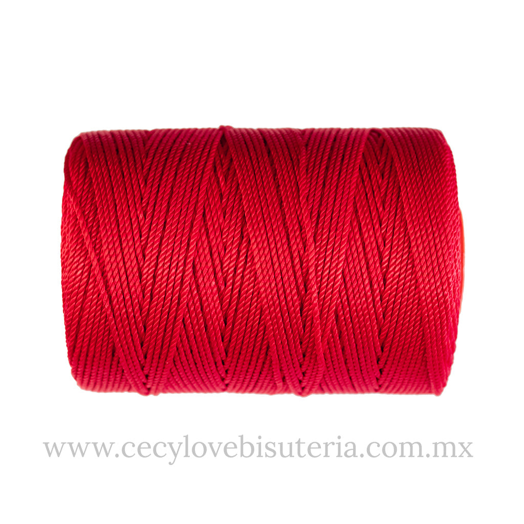 Hilo Nylon Rojo no. 18