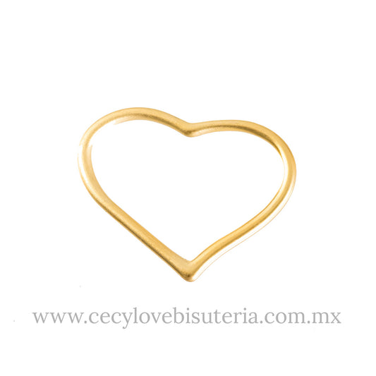 Dije / Conector Figura Corazón