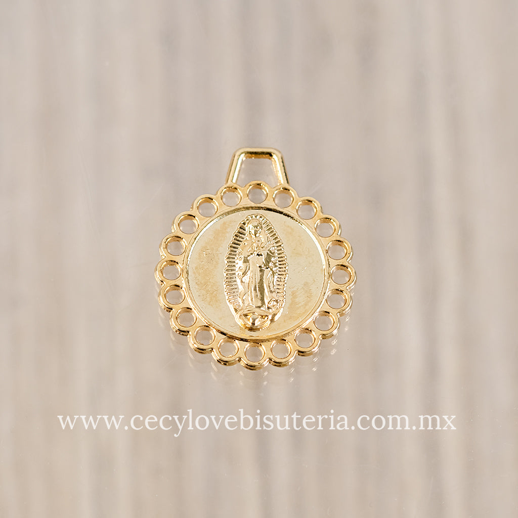 Medalla Para Decorar Virgen de Guadalupe