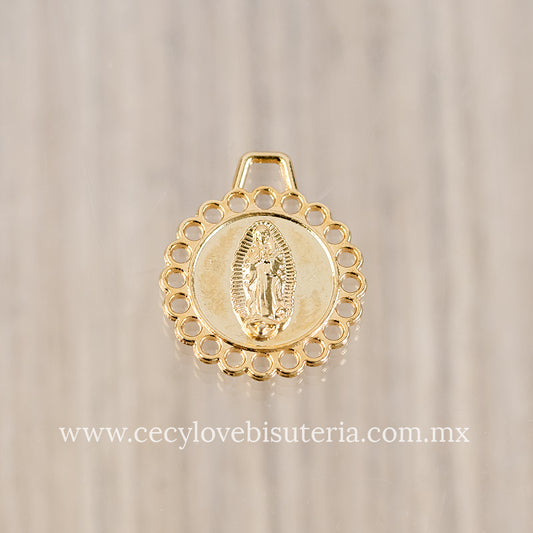 Medalla Para Decorar Virgen de Guadalupe