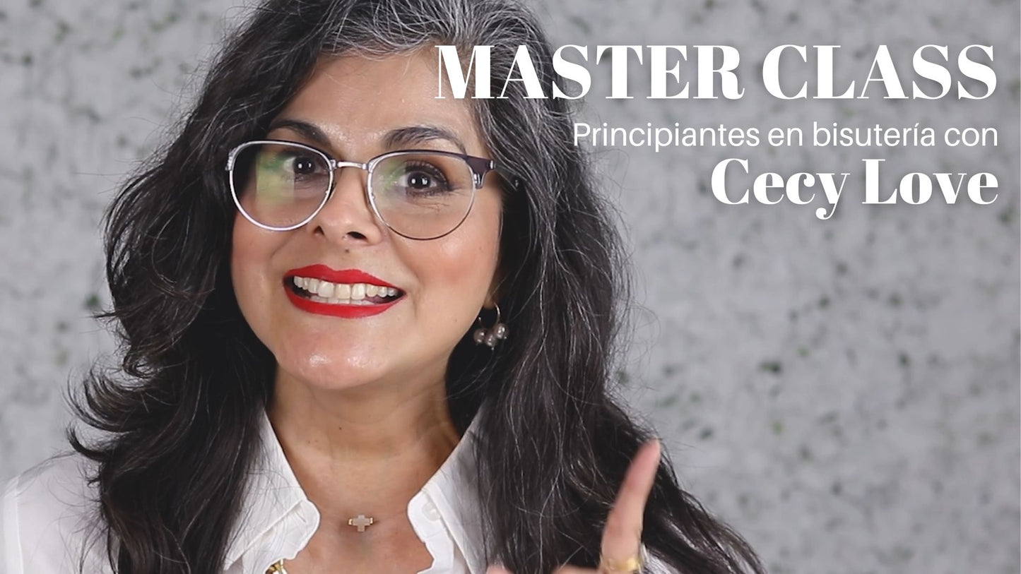 MASTER CLASS | Principiantes en bisutería con Cecy Love