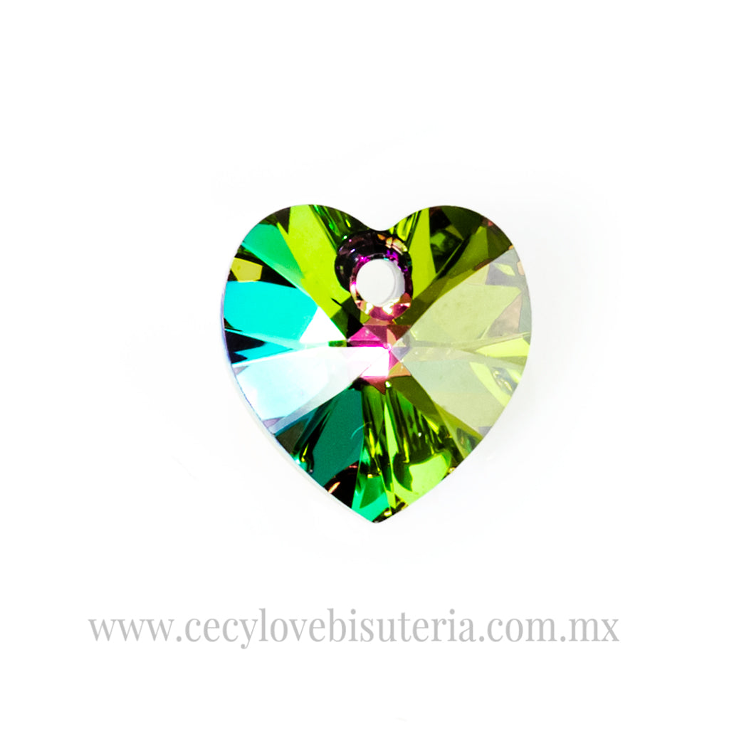 Corazón Swarovski Multitono