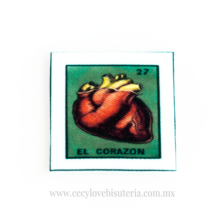 Imagen para Bordar Lotería-Corazón