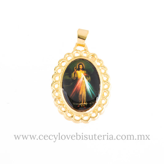 Medalla Ovalada Señor de la Misericordia