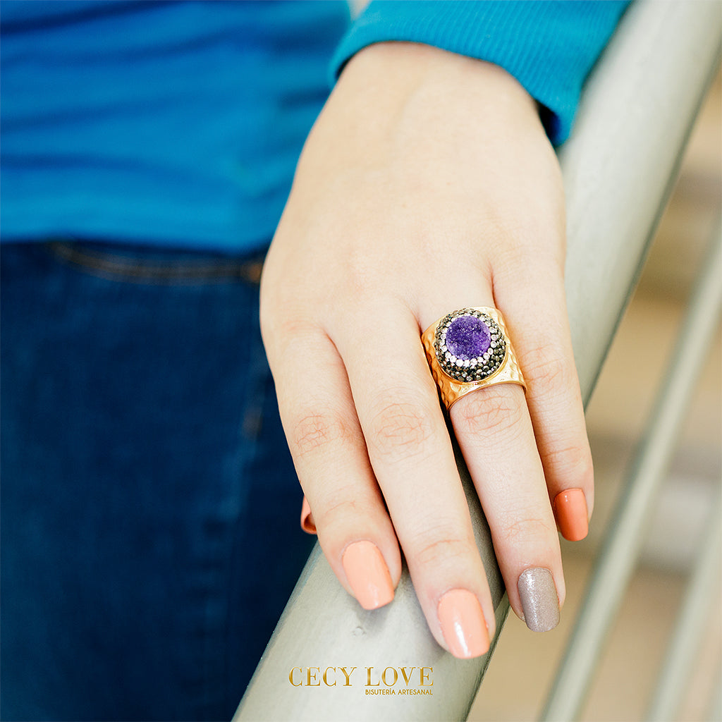 Anillo Morado