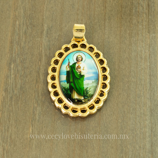 Medalla Ovalada San Judas Tadeo